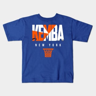 Kemba New York Basketball Warmup Kids T-Shirt